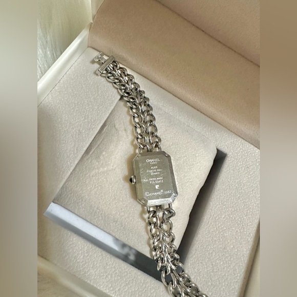 CHANEL Premiere Women's 7” Silver Hardware Watch Vintage 1987 - Picture 8 of 16